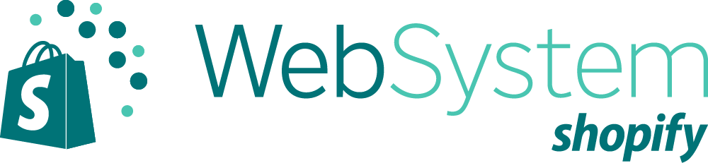 WebSystem and Shopify Logo - Full Colour RGB
